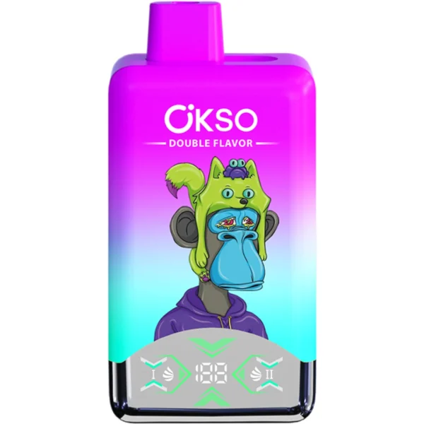 OKSO Double Flavor vape 60000puff-10PCS/1 Box