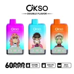 OKSO Double Flavor vape 60000puff-10PCS/1 Box