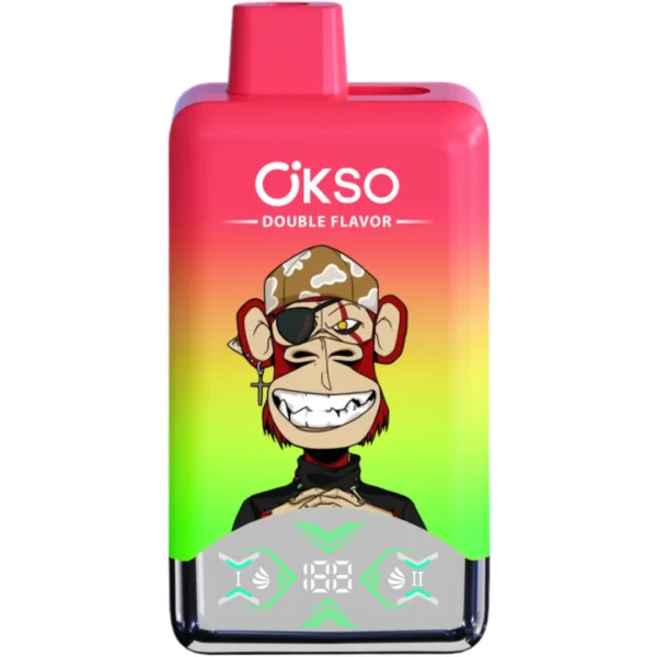 OKSO Double Flavor vape 60000puff-10PCS/1 Box